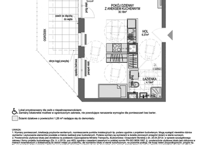 Mieszkanie w inwestycji: Perspektywa etap II