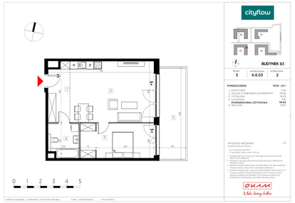 Mieszkanie w inwestycji: CityFlow etap II