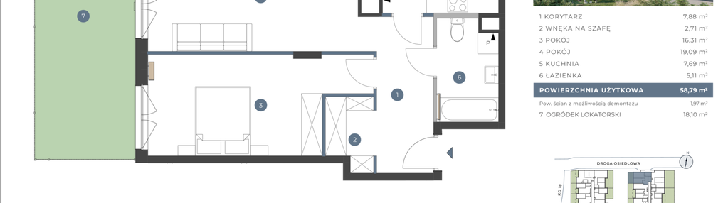Mieszkanie w inwestycji: Astelia Park etap 1A i 3