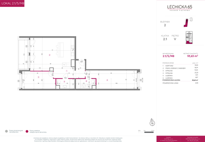 Mieszkanie w inwestycji: Lechicka 65
