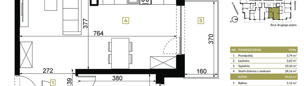 Mieszkanie w inwestycji: Apartamenty Balonowa