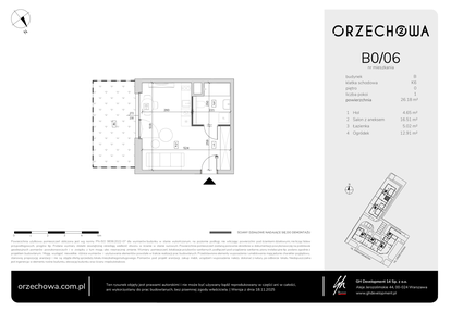 Mieszkanie w inwestycji: Orzechowa 2