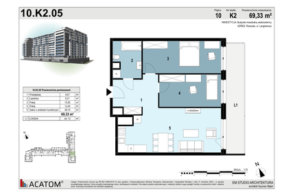 Mieszkanie w inwestycji: Langiewicza 37