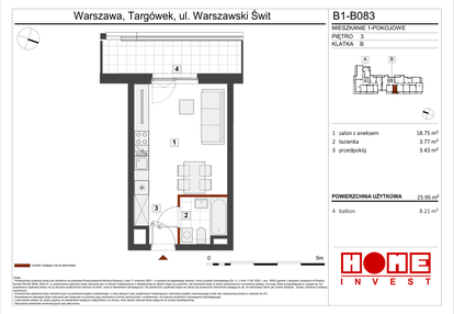 Mieszkanie w inwestycji: Warszawski Świt etap VIII