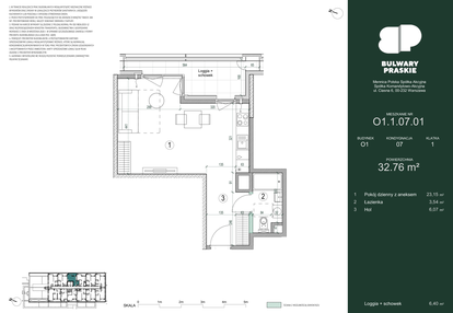 Mieszkanie w inwestycji: Bulwary Praskie etap NOP