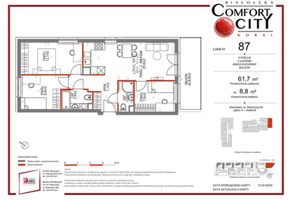 Mieszkanie w inwestycji: Comfort City Koral