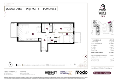 Mieszkanie w inwestycji: Osiedle Witaj etap II