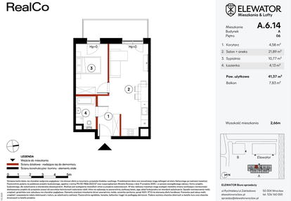 Mieszkanie w inwestycji: Elewator - Mieszkania i Lofty