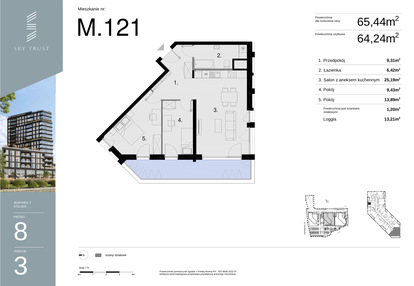 Mieszkanie w inwestycji: Sky Trust etap II
