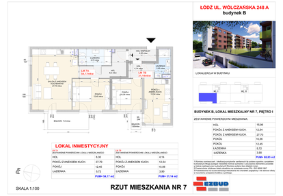 Mieszkanie w inwestycji: Wólczańska 248 - etap II
