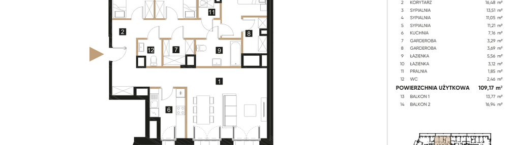 Mieszkanie w inwestycji: Konwiktorska Residence