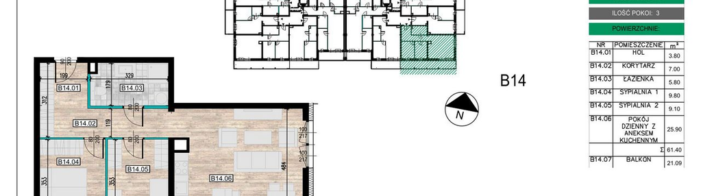 Mieszkanie w inwestycji: Lwowska 14