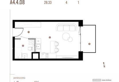 Mieszkanie w inwestycji: Belg Apartamenty etap II