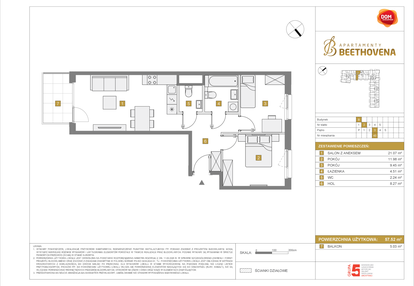Mieszkanie w inwestycji: Apartamenty Beethovena