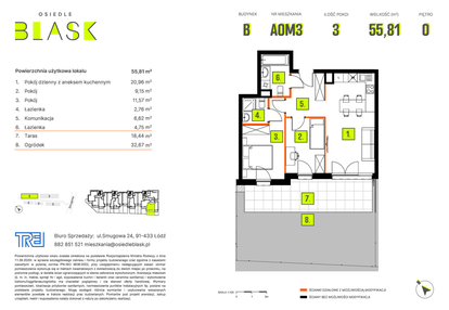 Mieszkanie w inwestycji: Osiedle BLASK - Etap I