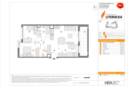 Mieszkanie w inwestycji: Apartamenty Literacka etap 2.3