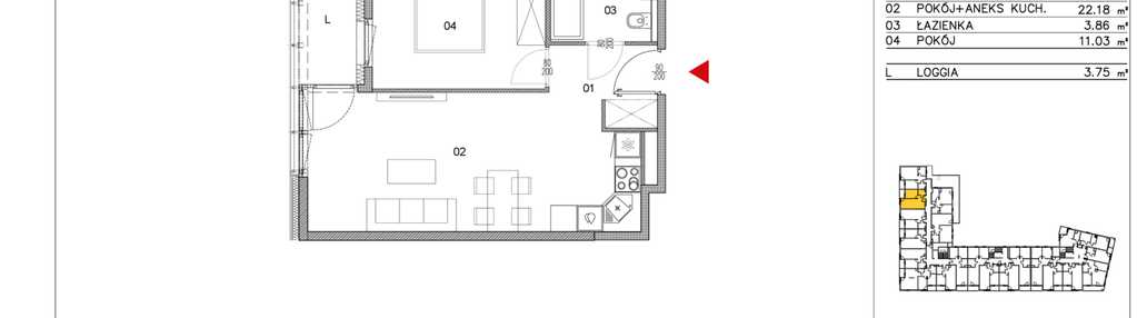 Mieszkanie w inwestycji: Morwowa 5