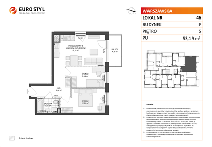 Mieszkanie w inwestycji: Osiedle Warszawska