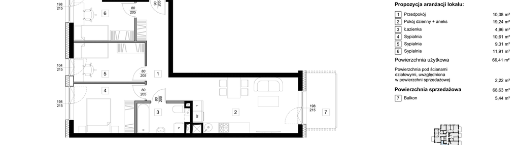 Mieszkanie w inwestycji: Lubelska Osada budynek B6