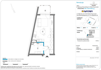 Mieszkanie w inwestycji: Daszyńskiego Square etap 1