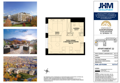 Mieszkanie w inwestycji: Apartamenty Zakopiańskie