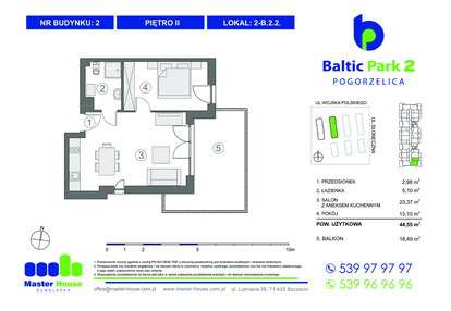 Mieszkanie w inwestycji: Baltic Park 2 Pogorzelica bud. 1 i 2