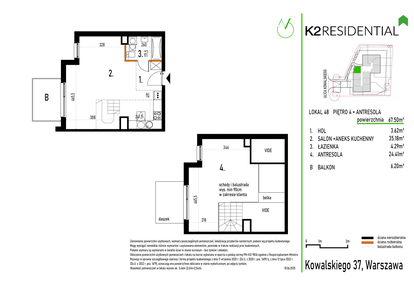 Mieszkanie w inwestycji: Kowalskiego 37