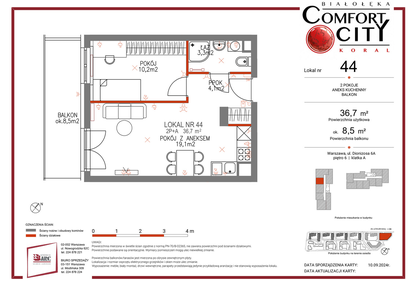 Mieszkanie w inwestycji: Comfort City Koral