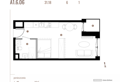 Mieszkanie w inwestycji: Belg Apartamenty etap II
