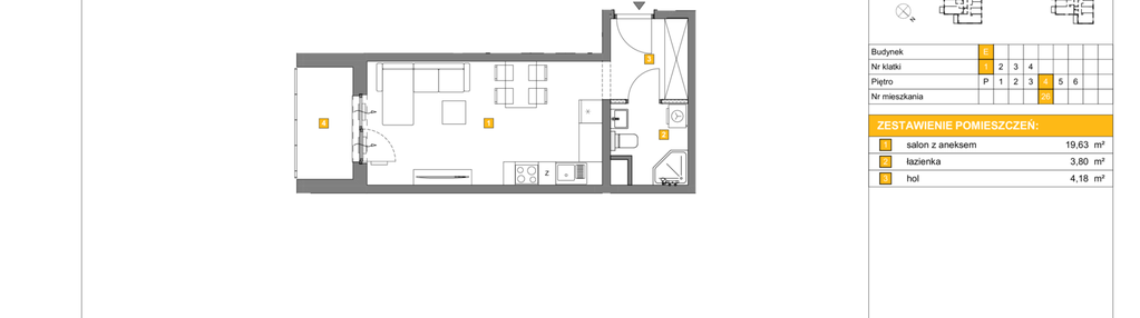 Mieszkanie w inwestycji: Osiedle Rapsodia etap 3