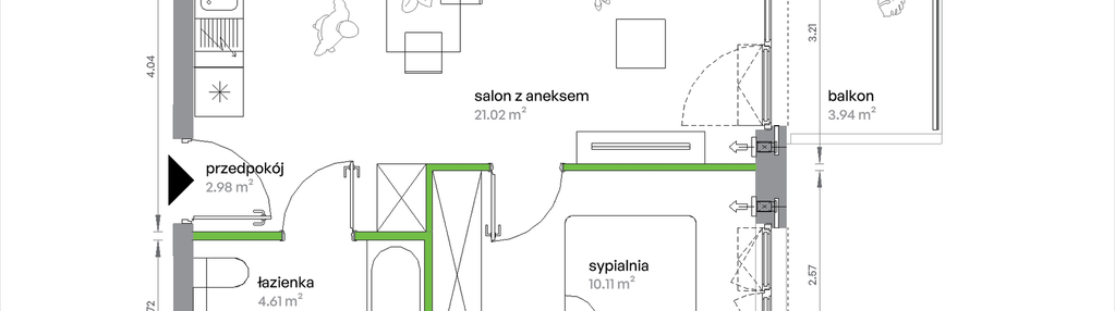 Mieszkanie w inwestycji: Sochaczewska Vita
