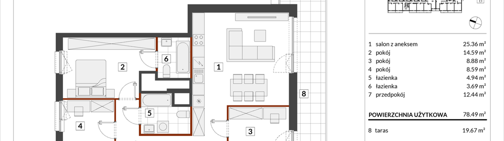 Mieszkanie w inwestycji: Warszawski Świt etap X