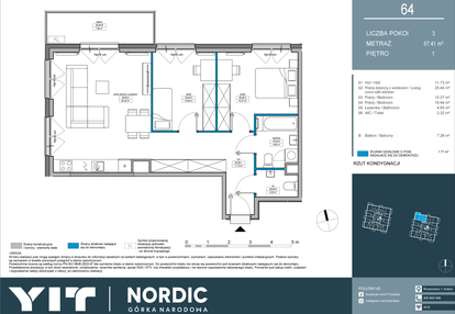 Mieszkanie w inwestycji: Nordic Górka Narodowa