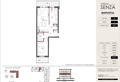 Mieszkanie w inwestycji: Osiedle Senza