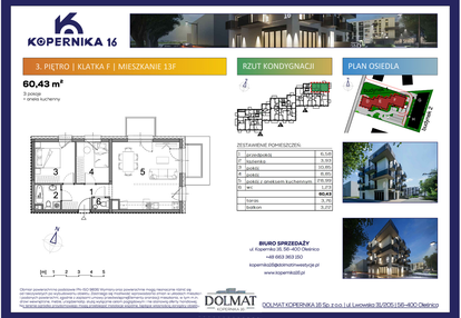 Mieszkanie w inwestycji: Kopernika Szesnaście
