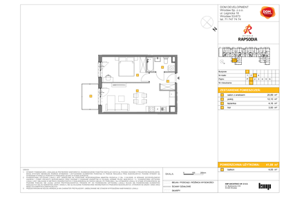 Mieszkanie w inwestycji: Osiedle Rapsodia etap 3