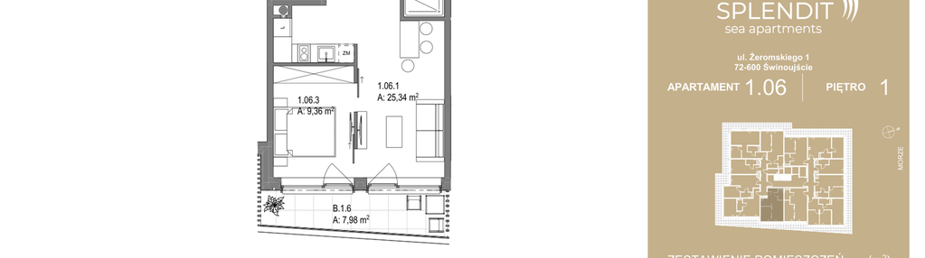 Mieszkanie w inwestycji: Splendit Świnoujście