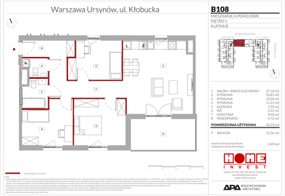 Mieszkanie w inwestycji: Enklawa Ursynów