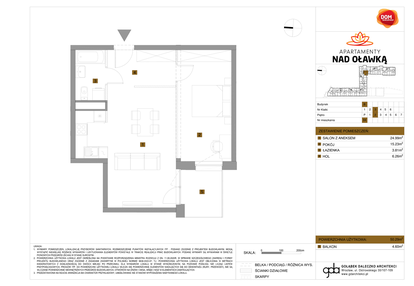 Mieszkanie w inwestycji: Apartamenty nad Oławką etap II