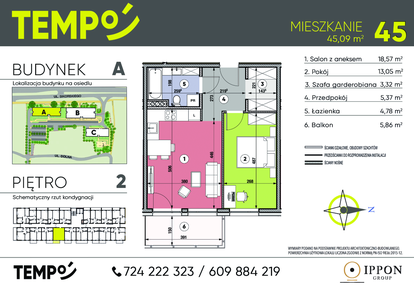 Mieszkanie w inwestycji: Osiedle TEMPO
