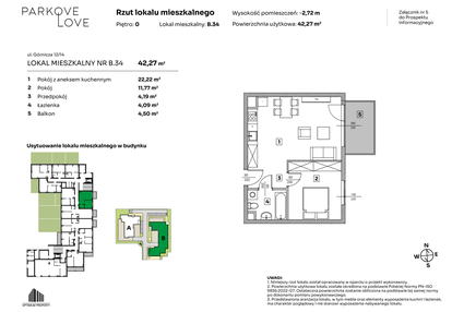 Mieszkanie w inwestycji: Parkove Love