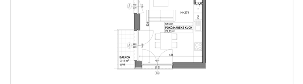 Mieszkanie w inwestycji: Miasto Ogród 6 - OSLO i SZTOKHOLM