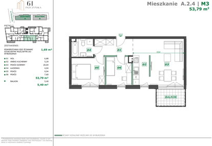 Mieszkanie w inwestycji: Apartamenty Pszczyńska