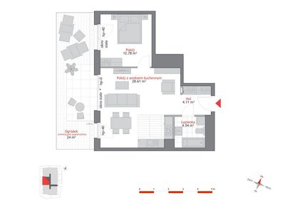 Mieszkanie w inwestycji: Atrium Oliva