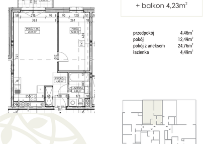 Mieszkanie w inwestycji: Zakątek Flora