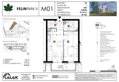 Mieszkanie w inwestycji: Felin Park II etap 2