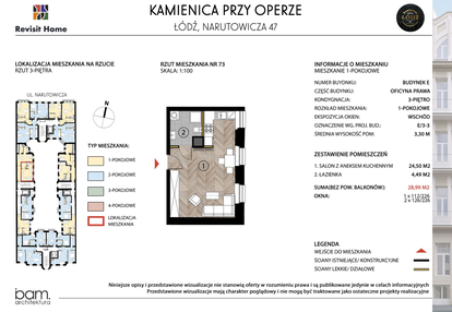 Mieszkanie w inwestycji: Kamienica przy Operze