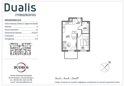 Mieszkanie w inwestycji: Dualis