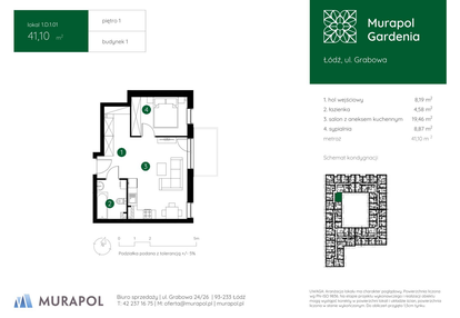 Mieszkanie w inwestycji: Murapol Gardenia
