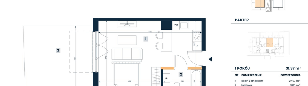 Mieszkanie w inwestycji: Reneta